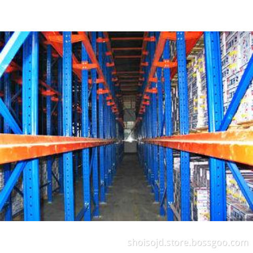 High Volume Drive In Pallet Rack , 4000mm Cold Rolled Struc
